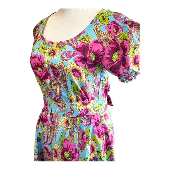 Inner Child, 100% cotton Boho size M dress - Picture 3 of 8